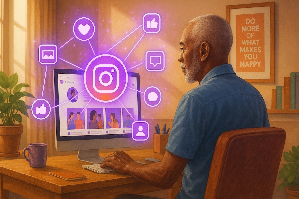 A coach building his brand on Instagram