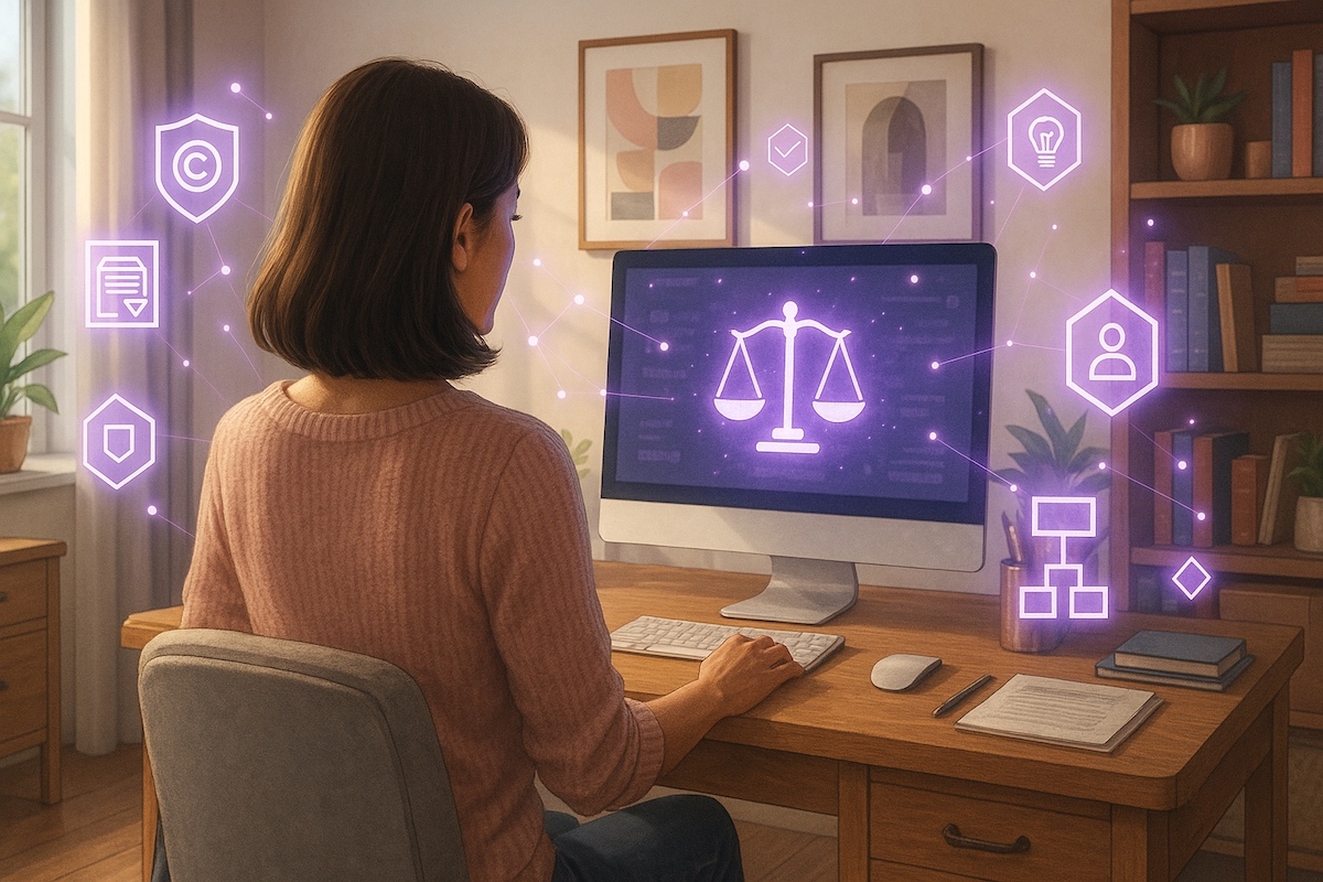 A coach working to protect her framework without registering a trademark