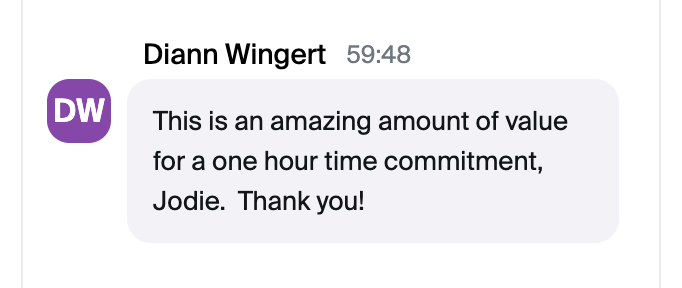 Diann: This is an amazing amount of value