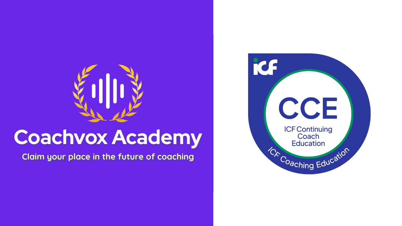 Coachvox Academy accredited for ICF CCE points