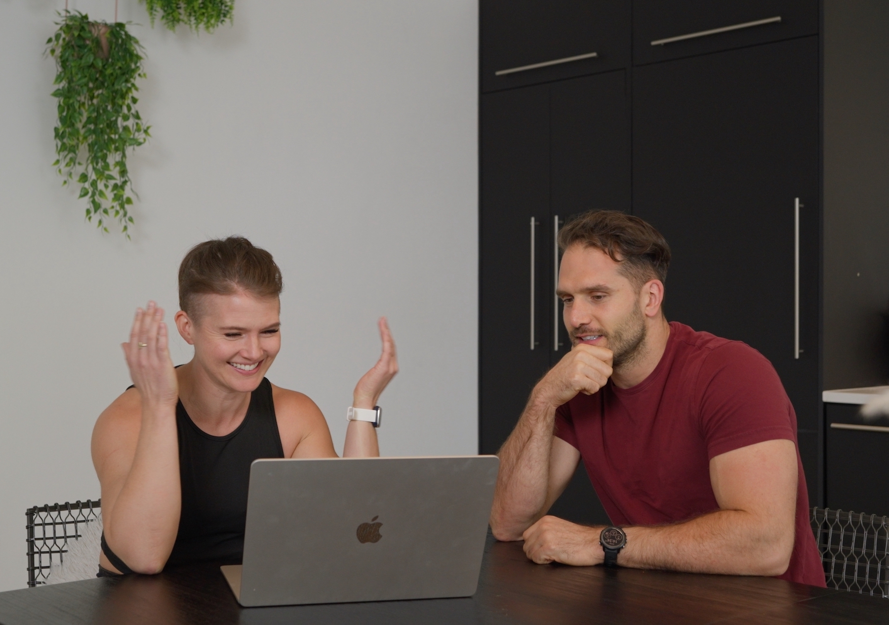 Jodie and Ben Cook, co-founders of Coachvox AI