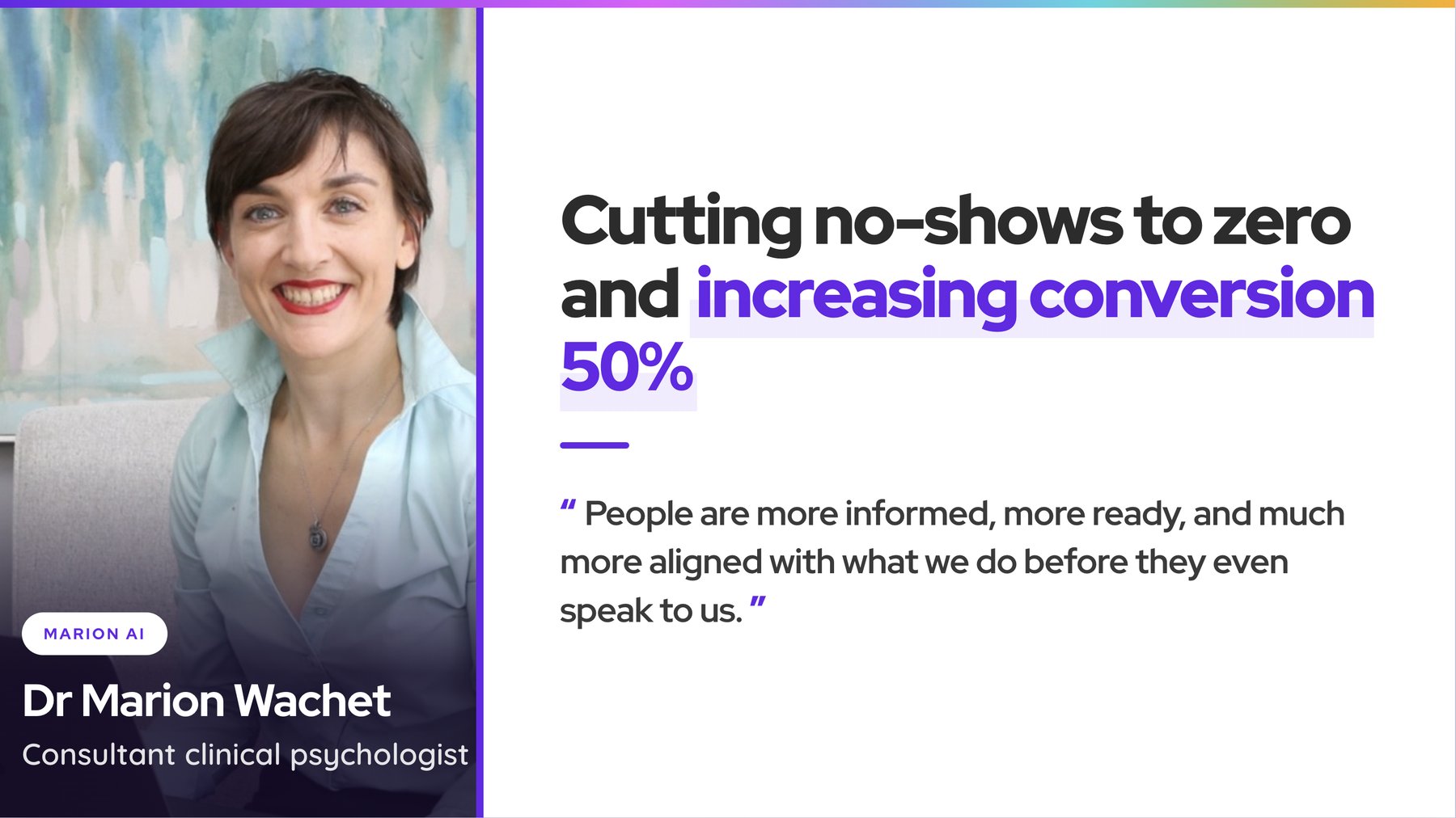 Dr Marion Coachvox case study
