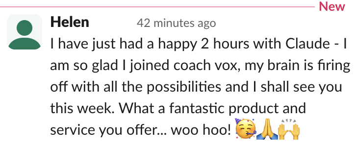 Helen feedback